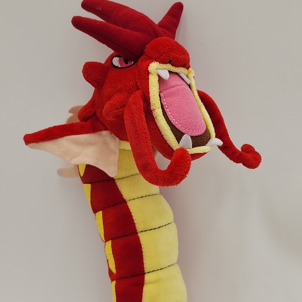 Pokemon Center‎ Limited Plush Red Shiny Gyarado Red Plush Dragon Toy for Reptile